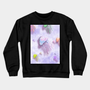 Jellyfish in the Sky Crewneck Sweatshirt